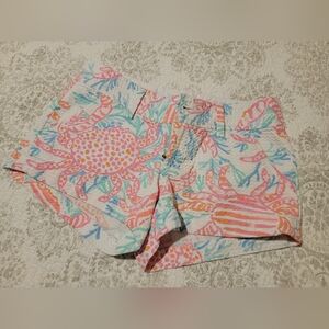 Junior's Lilly Pulitzer Pastel Print Shorts